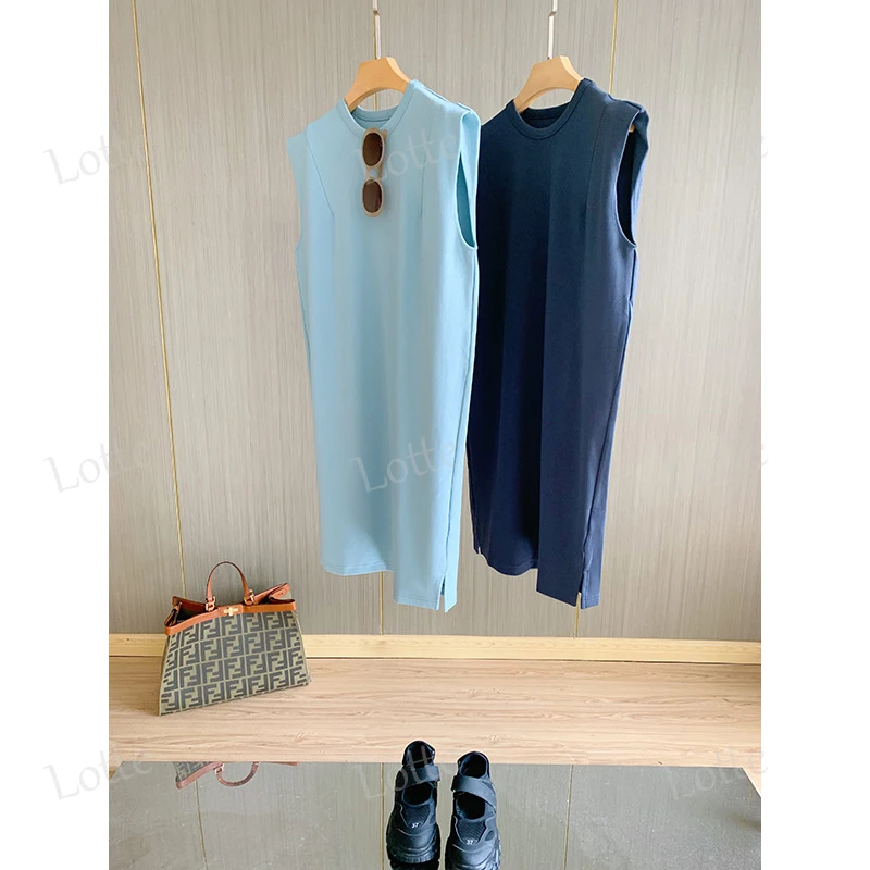 Wholesale custom China Manufacturer High Quality fashion Modern Dresses Daily Casual Sleeveless Dress woman