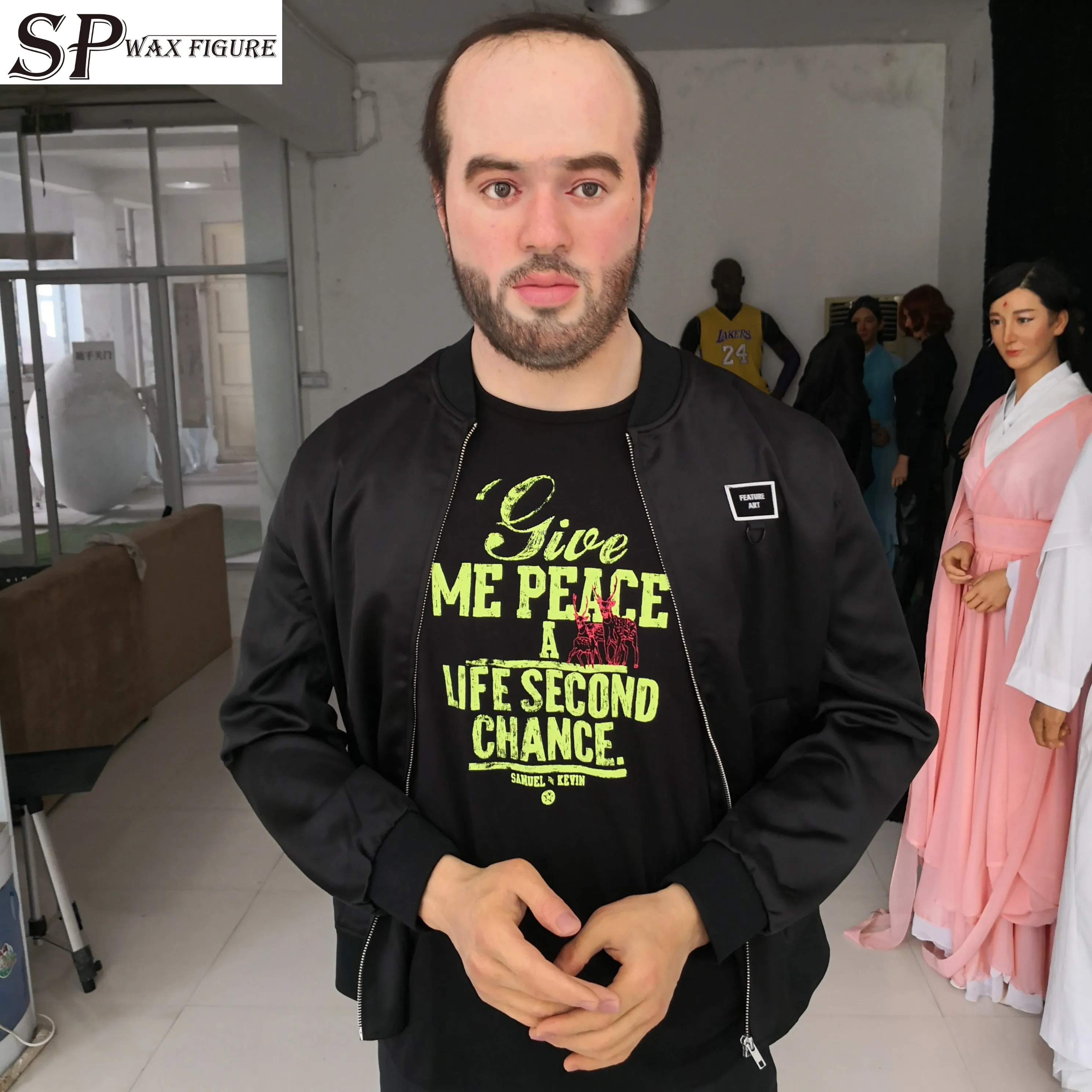 
Realistic middle east human lifesize rubber silicone statue, celebrity mannequin, Silicone Mannequin 