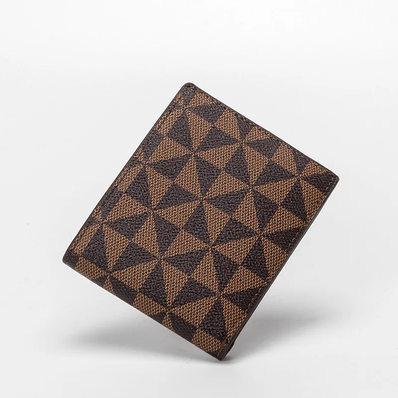 BM9703 Cheap Soft Leather Wallet Fashion Design High Quality Bifold for Women Cardholder Men
