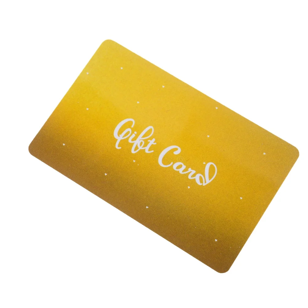 Factory Price Eco-Friendly PLA Custom NFC Gift Card Holder Plastic Printing for iTunes & Google Play Gift Cards