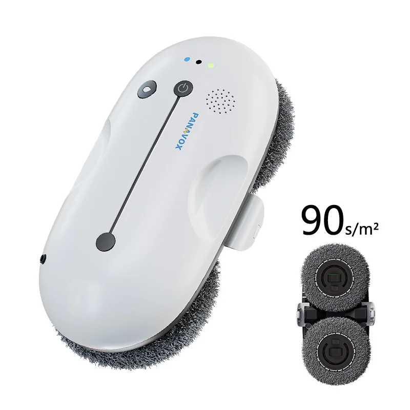 Huidi Newest window cleaning robot with Exclusive edge detection CE CB Rohs window cleaner robot