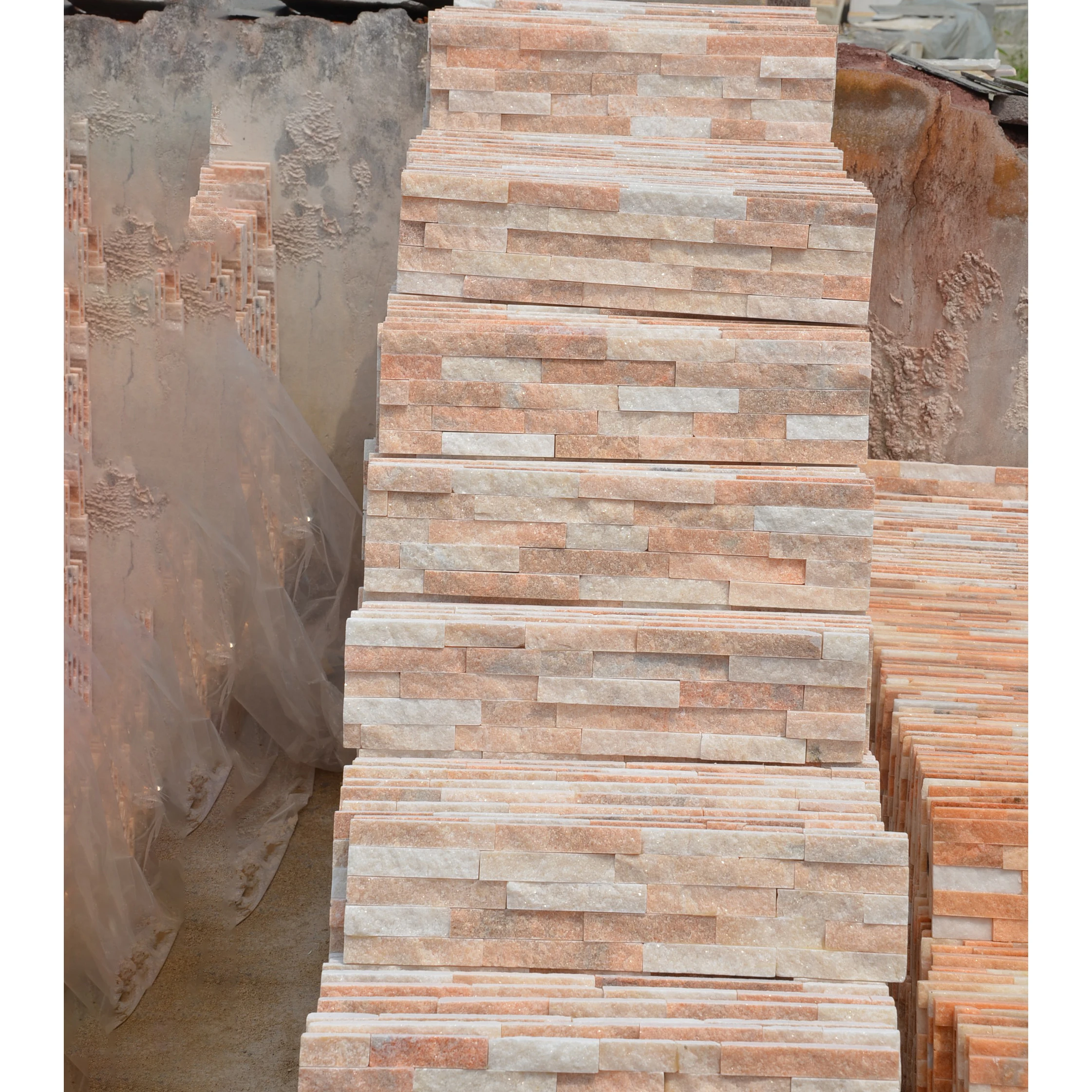 China Wholesale Ledge Stone For Building Exterior Wall Cladding Natural Stone Veneer Panel Outdoor Decoration