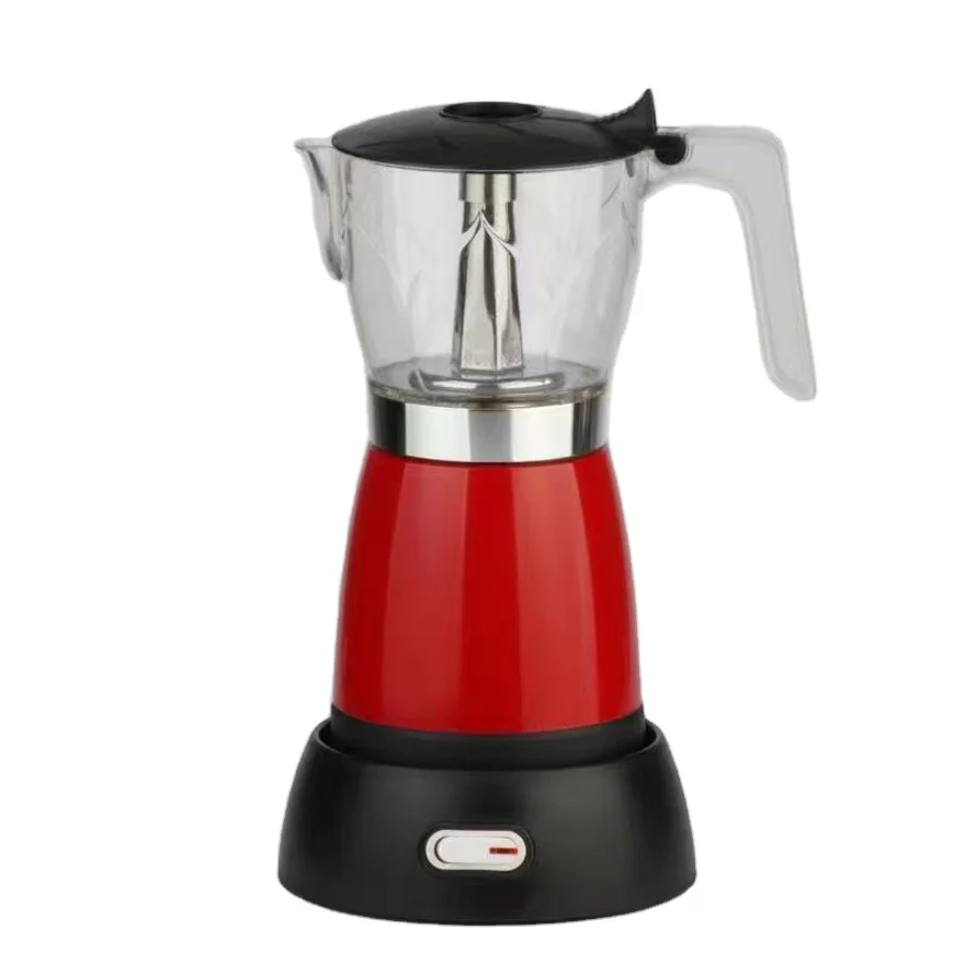 Electric espresso coffee maker 3 cups moka coffee pot