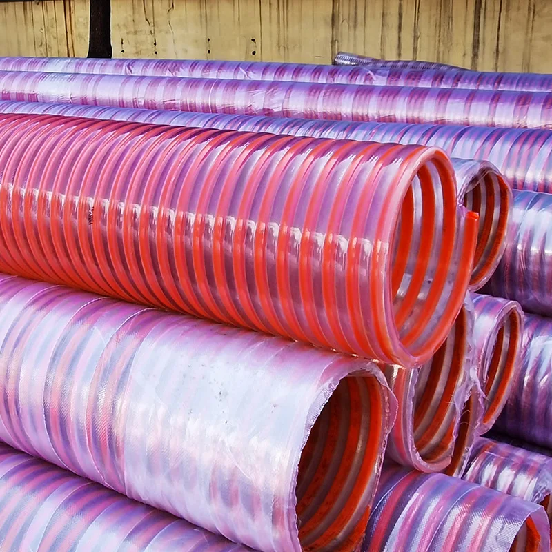 Оптовая продажа с фабрики, полив для сельскохозяйственных земель, дренаж для пола из пшеницы, кукурузы, ПВХ труба, дренаж и орошение, гофрированная ребристая всасывающая труба