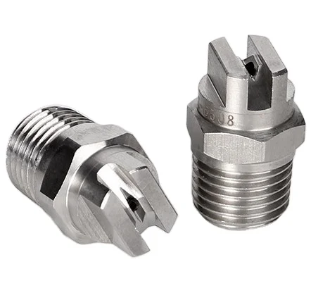 High quality Stainless Steel Industrial Low Pressure Water Jet Full Cone Spray Nozzle for Dust Suppression
