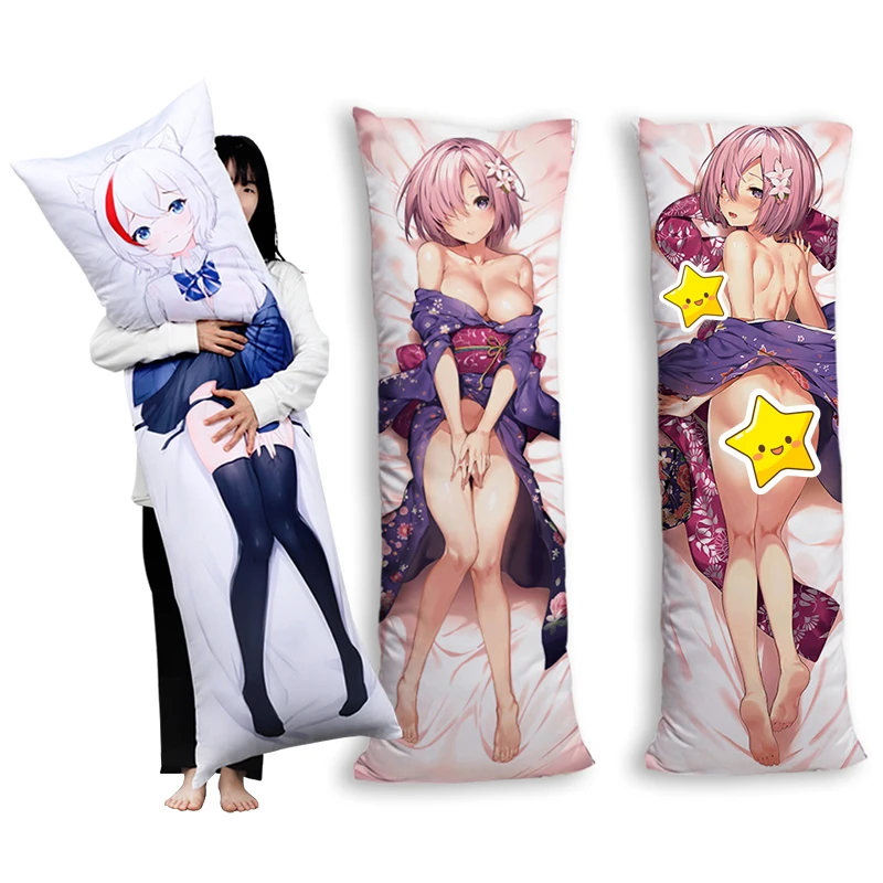 High Quality Throw Pillows Dakimakura OEM&ODM Anime Printing Body Pillow Sublimation Blank Pillowcase