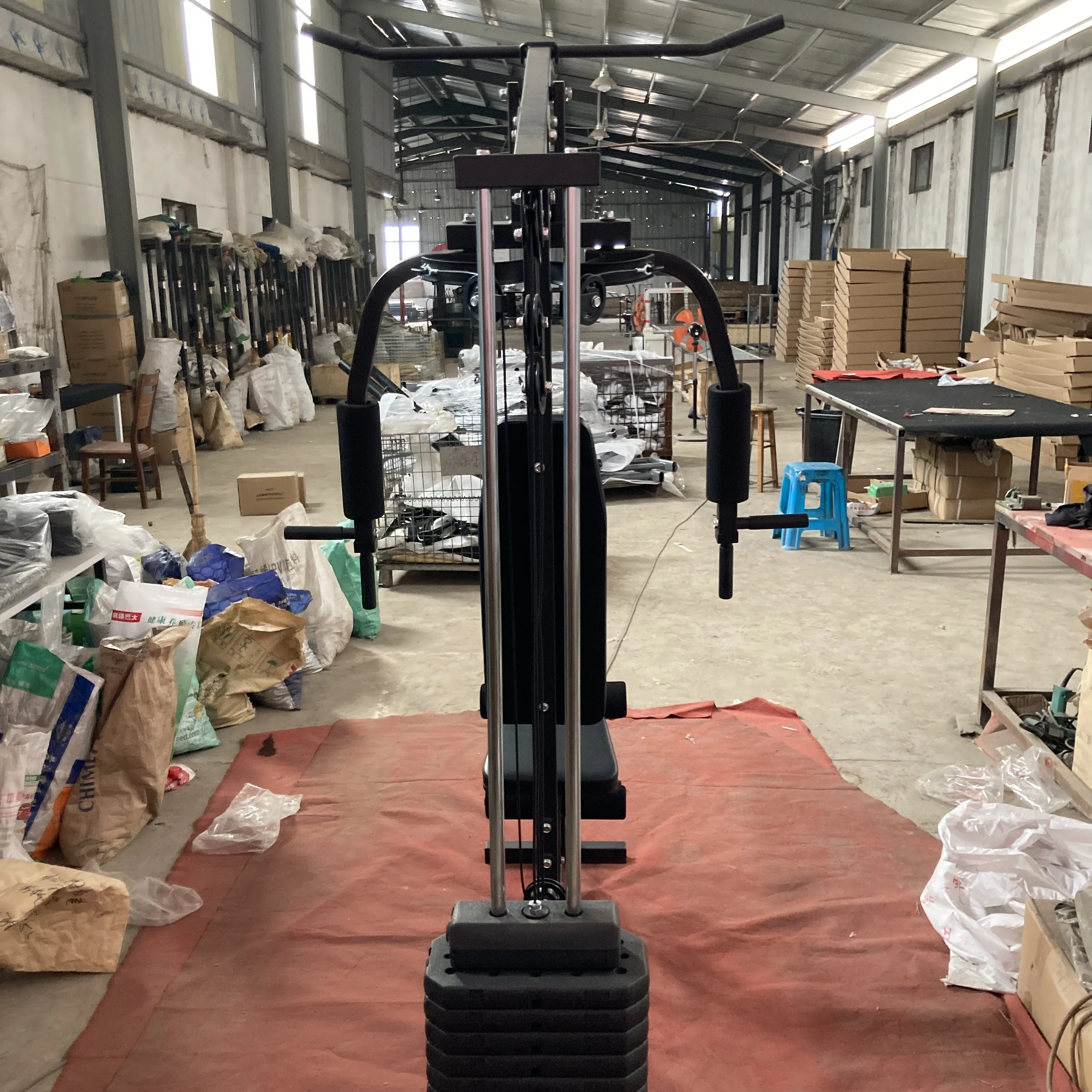 Linefar Fitness Multi Gym Station Bodybuilding Home Gym Equipment Single Person Mutli Function Station Home Gym