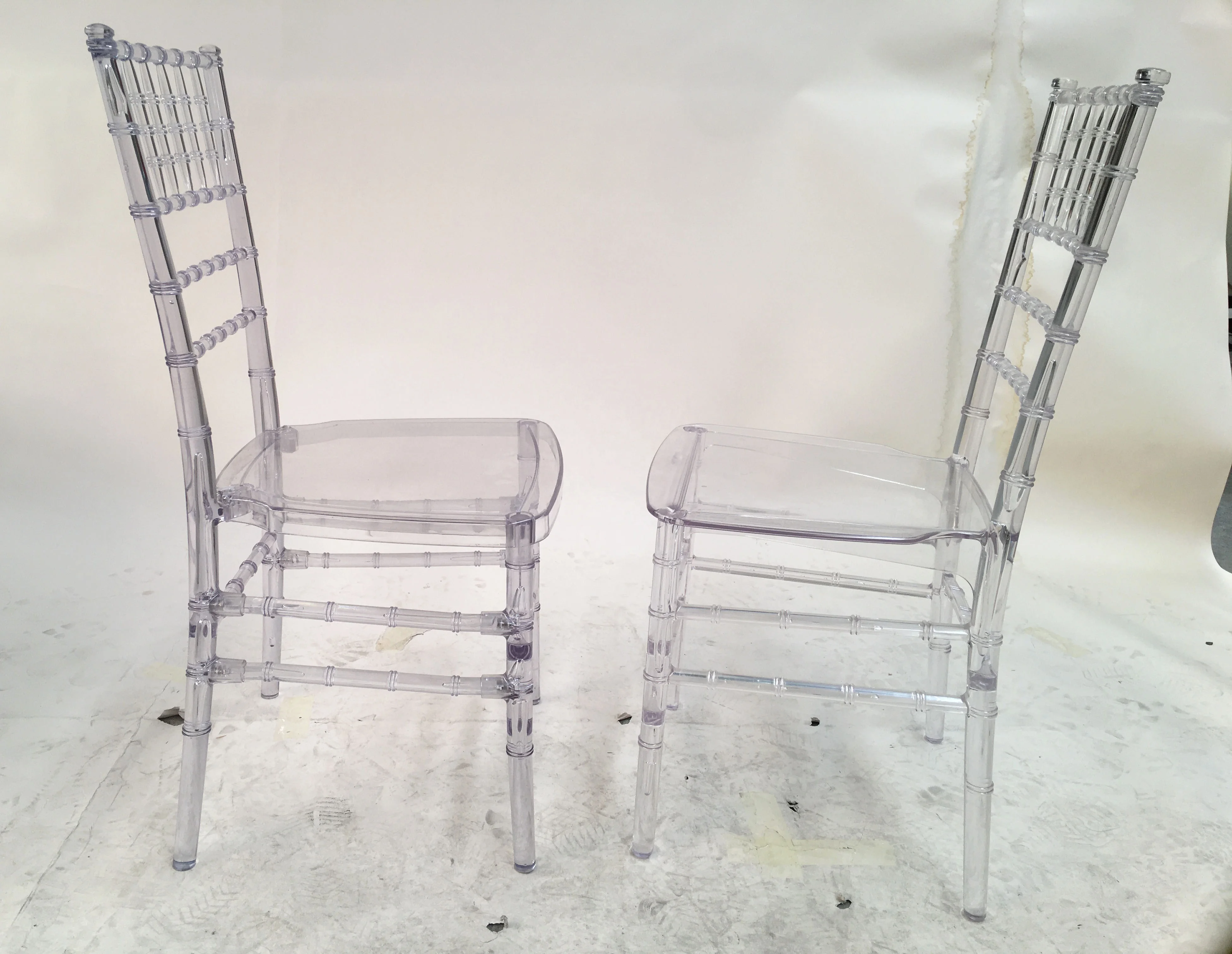 Tiffany Chair Acrylic Chavari Banquet Napoleon Dinner Polycarbonate  Rental Chiavari Chairs For Wedding