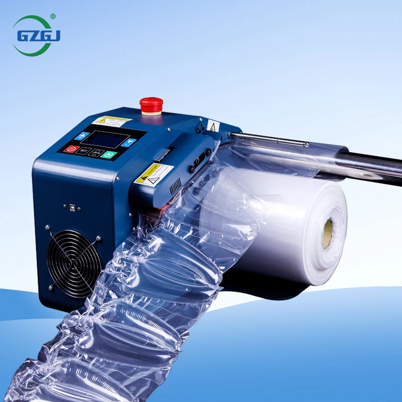 GZGJ Bubble Speed Professional Packing Packaging Equipment Air Cushion Bag Machine