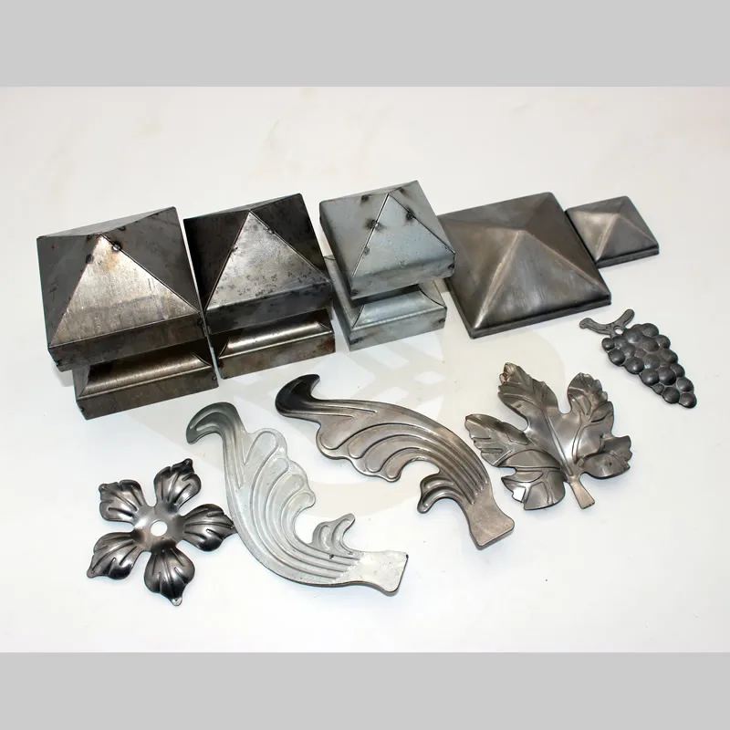 hot stamped metal leaves/metal grape leaves