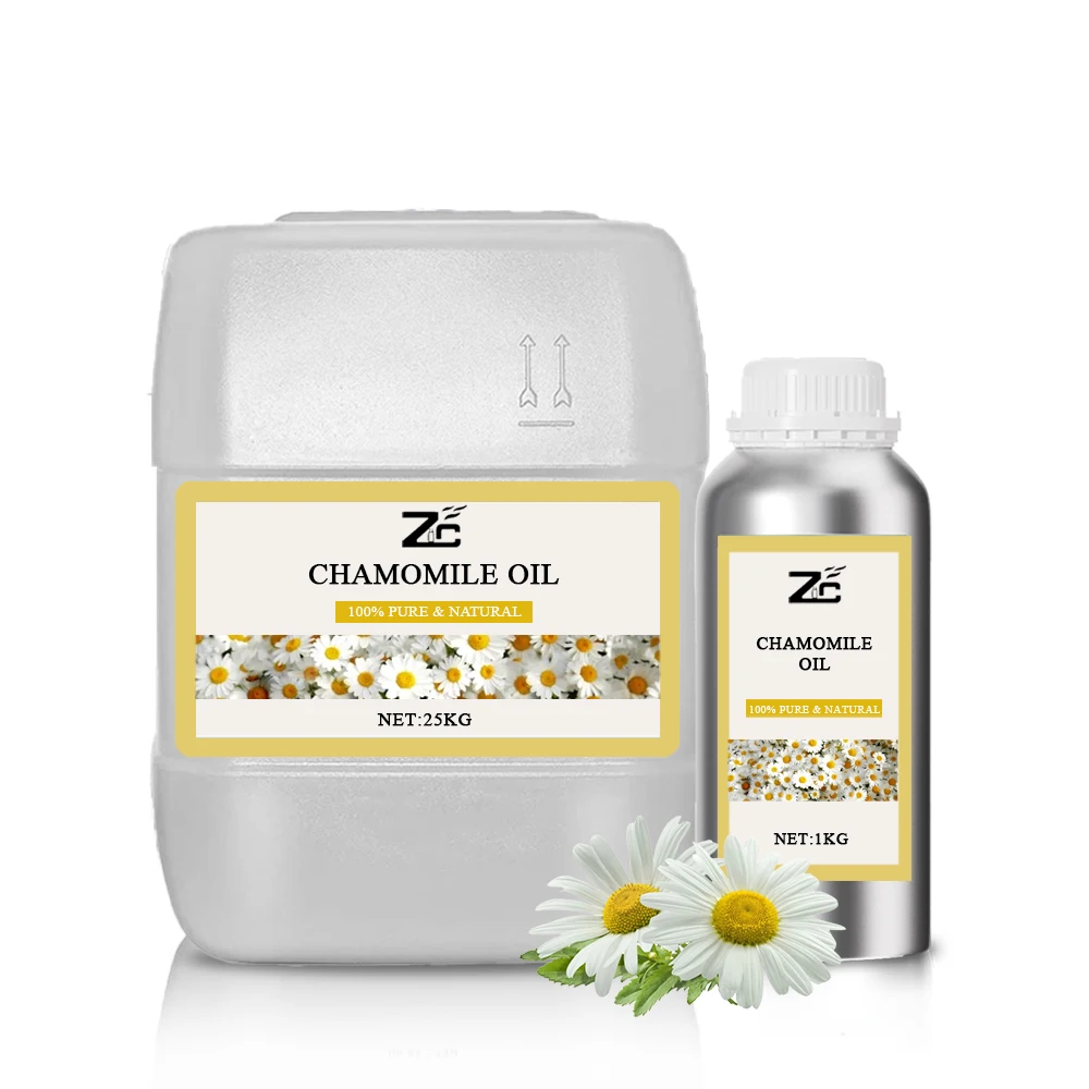 Wholesale Bulk 100% Pure Natural Steam Distilled Chamomile Essential Oil for Diffuser Perfumes Massage Aromatherapy Rome Germany