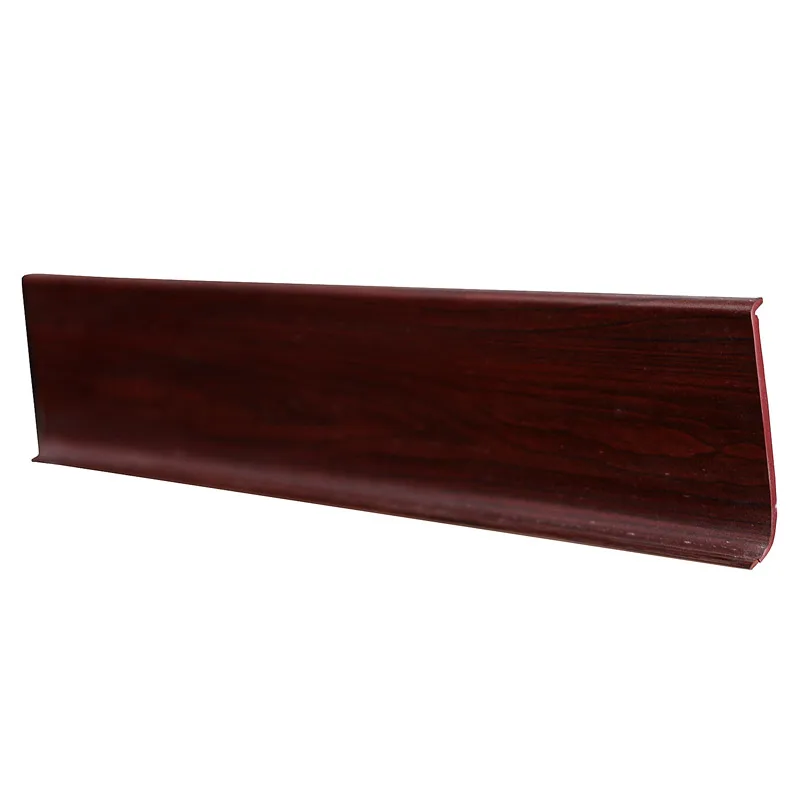 Foamed pvc skirting flame retardant waterproof pvc foam skirting board