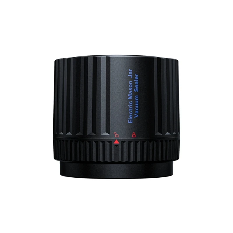 New Arrival ABS Plastic Electric Mason Jar Vacuum Sealer Set Kit Automatic Wide Regular Mouth Mason Lid Cordless Food Storage