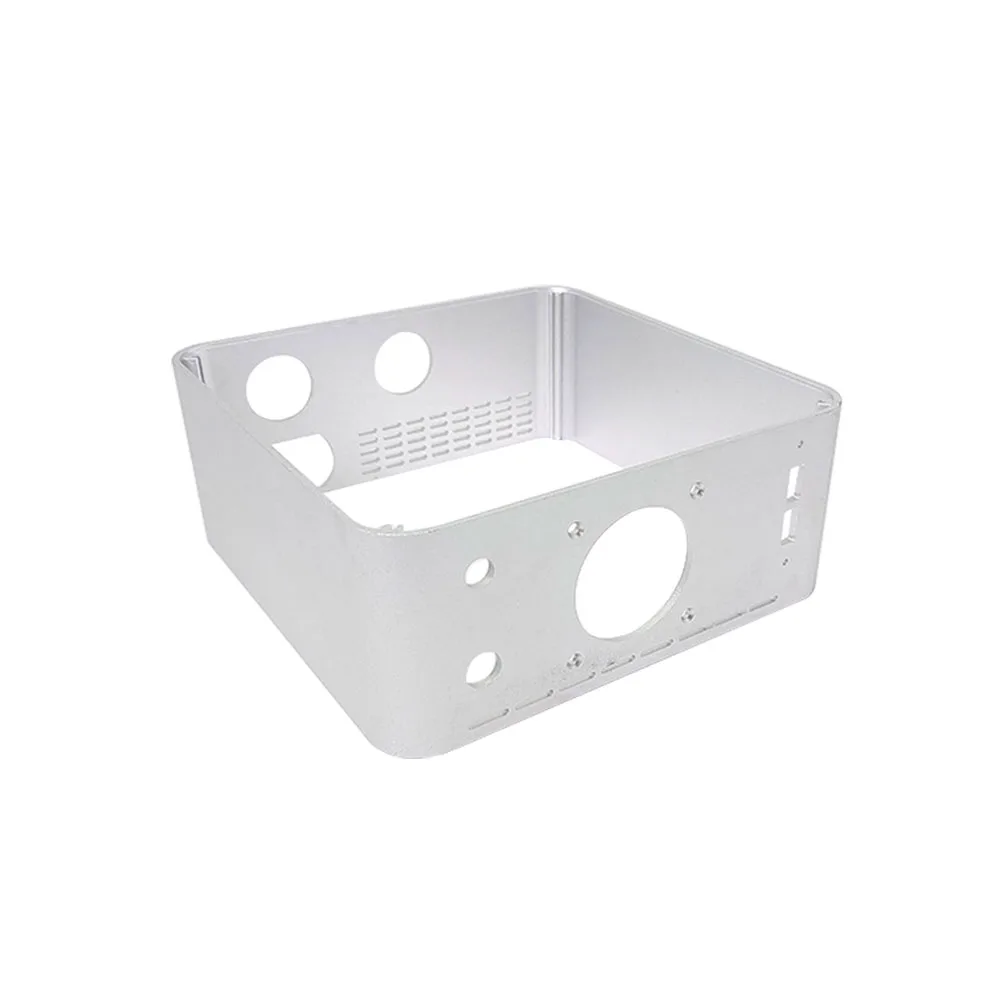 High Precision Aluminum CNC Machining Service Milling Parts Drill Spare Parts With Golden Paint Spraying