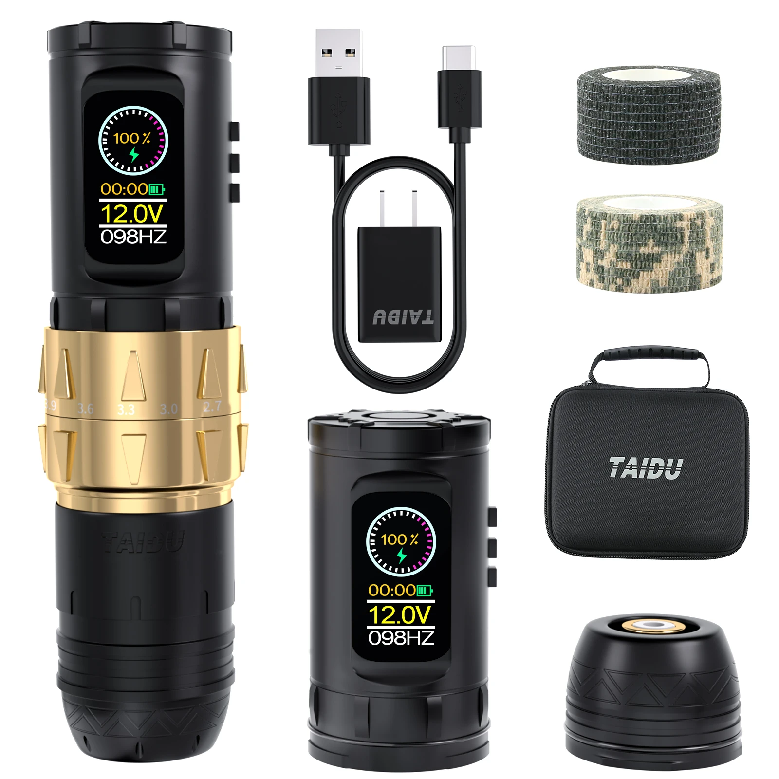 PrecisionPro DualArtist Элитная татуировочная ручка TAIDU тату пистолет машина