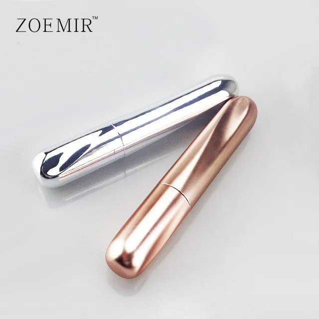 Customized color mascara wands tube travel portable silver gold unique design best seller eyelashes serum bottle packaging