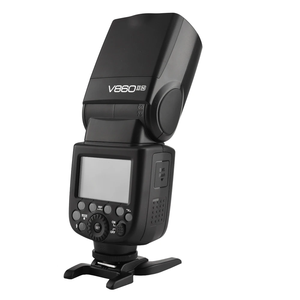  Вспышка Godox V860II для камеры Speedlite с литий-ионным аккумулятором hotshoe