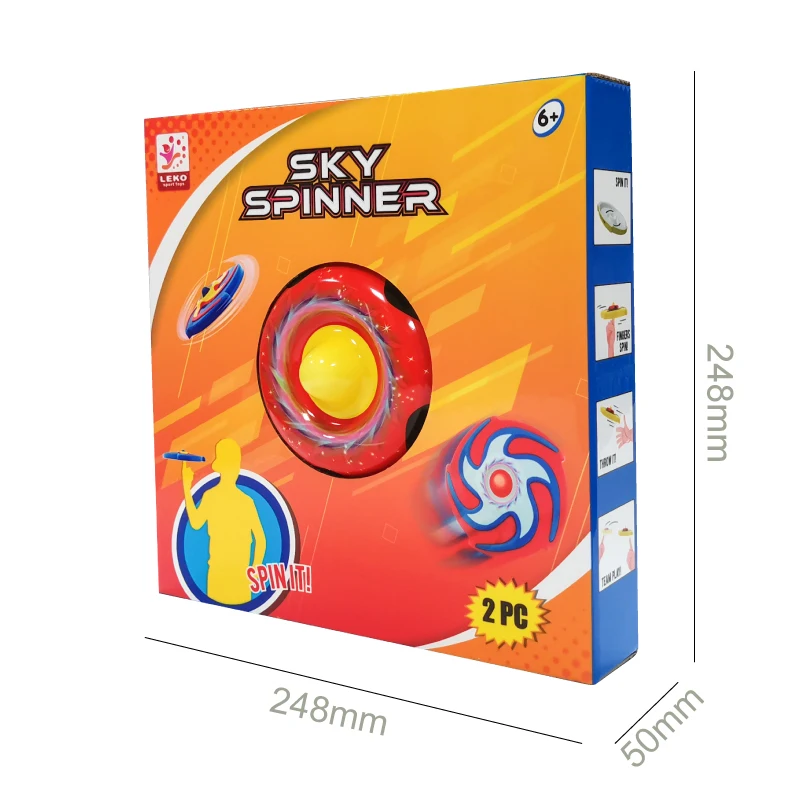 Outdoor sport sky spinner flying disc Kids frisbeed