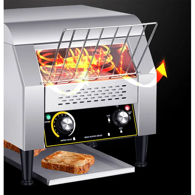 Restaurant Breakfast Electric Bread 2 Slice Toaster