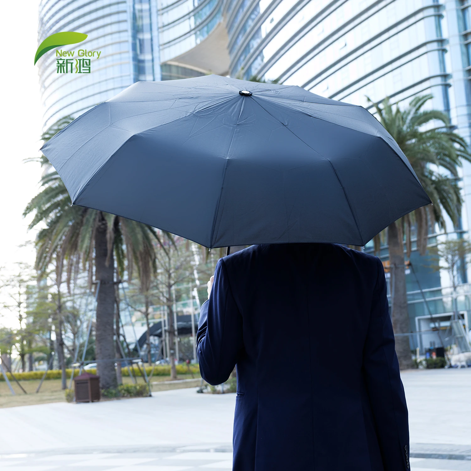  Rpet материал Авто открываются закрываются логотип Parapluie Sombrillas 3 складной зонт обратный