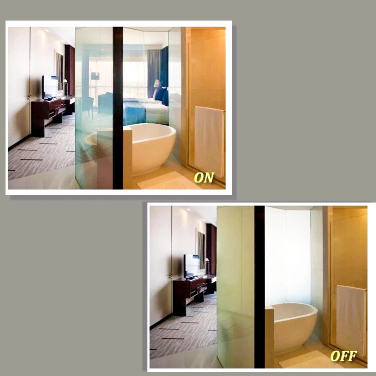 Switchable Smart Pdlc Window Self-adhesive electric Intelligent Glass Film For Intelligent Glass Architectural Decorative