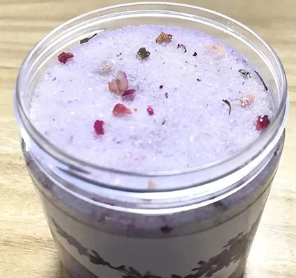 Have Stock 390g Natural Bath Salt Relax Body Foot Scrub Organic Crystal Soak SPA Exfoliator