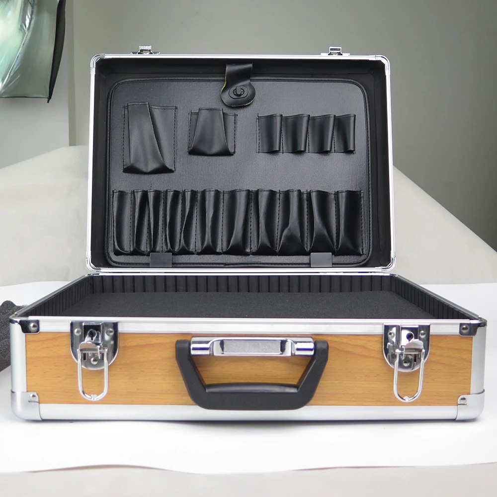  Заводская цена ручной оптовый ящик для инструментов жесткий переносной пустой металлический портфель кейс хранения портативный алюминиевый