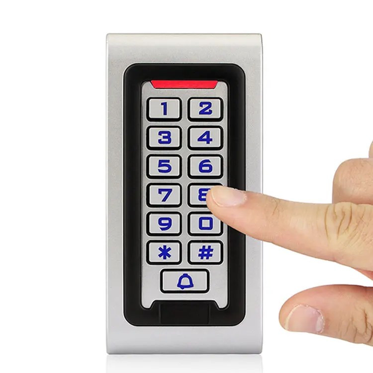 Smart Door Lock Security 12V 24V Electric RFID Proximity Card Access Control Waterproof IP68 Standalone Metal Keypad