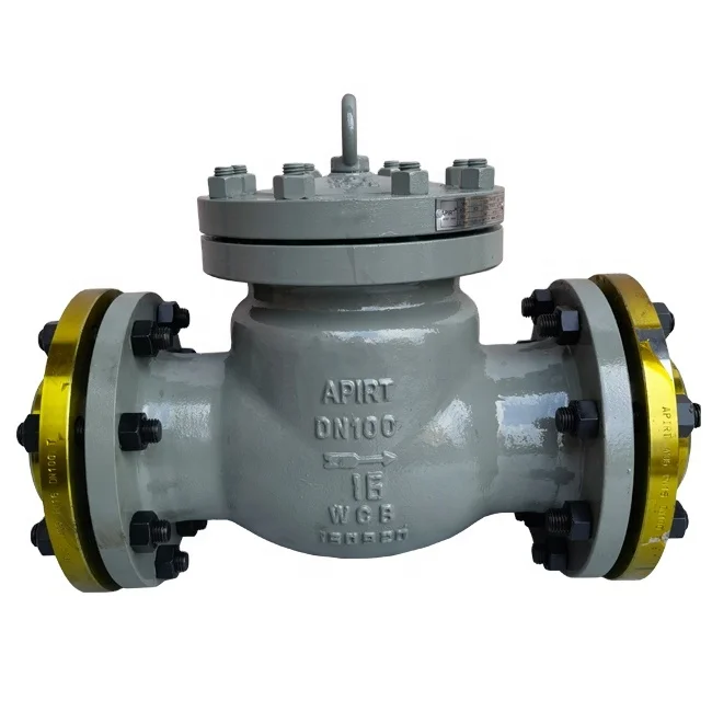 Russia GOST 9544 Rotary flanged check valve with counter flanges and fasteners Steel 20 check valve pn16 pn63