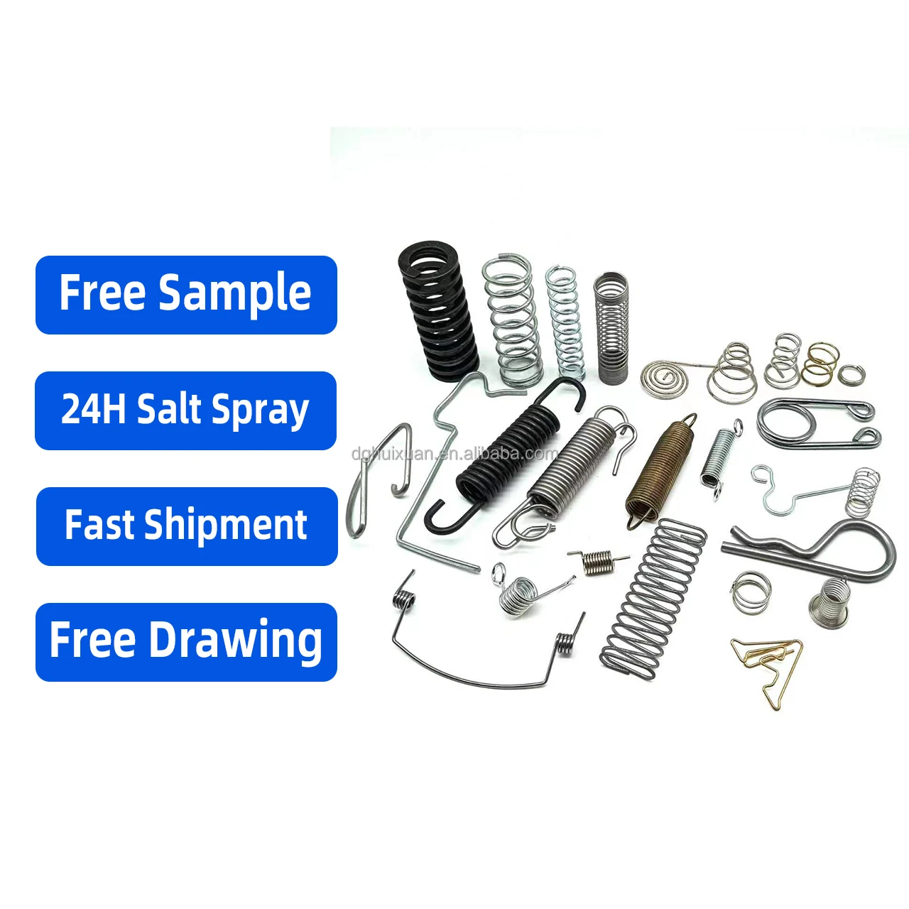 Custom-Made Embroidery Stainless Steel Wire Whisk Ball Christmas Tree Topper Coil Spring For Toy Gear Box Protein