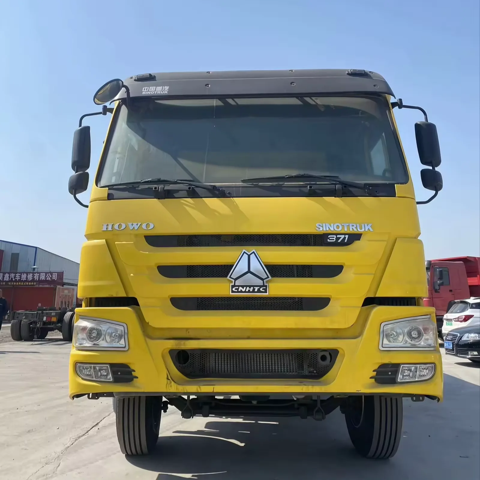 Сверхмощный самосвал HOWO 32 кубических метра 10 колес 6x4 Подержанный по низкой цене