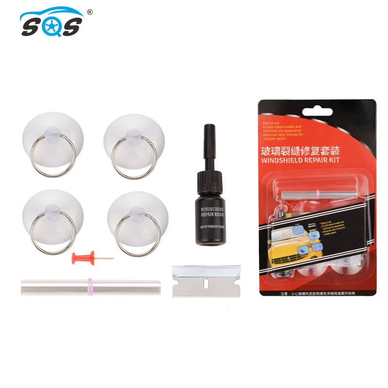 
Universal Auto Glass Care Car Windscreen Window Windshield Repair Kit Car Glass Repair Tool Kit 