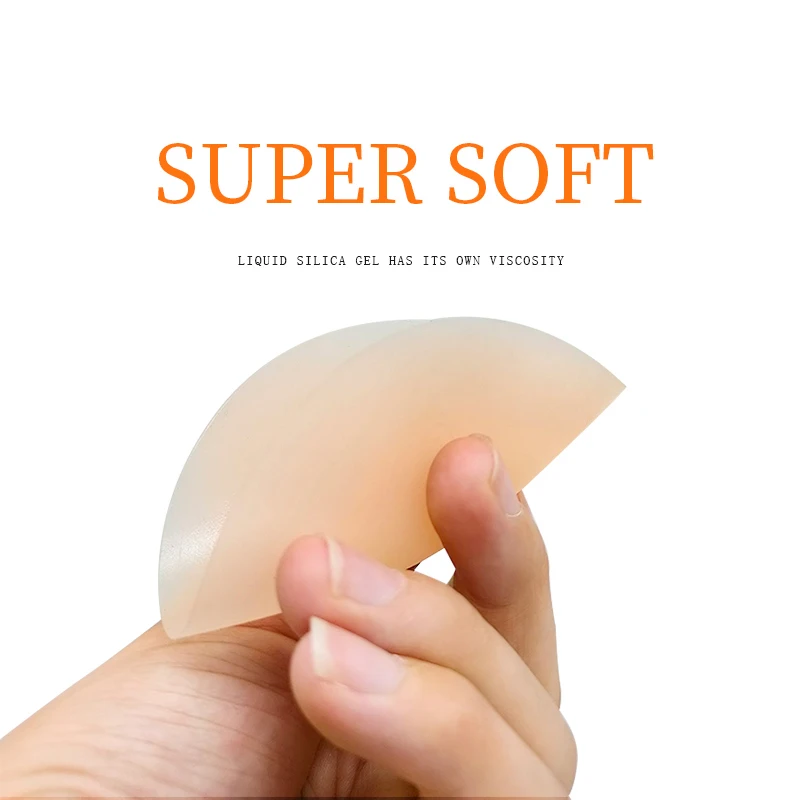 Adhesive Medical Silicone Reusable Waterproof Invisible Skin Friendly Silicone Nipple Cover Magnet Box Packaging