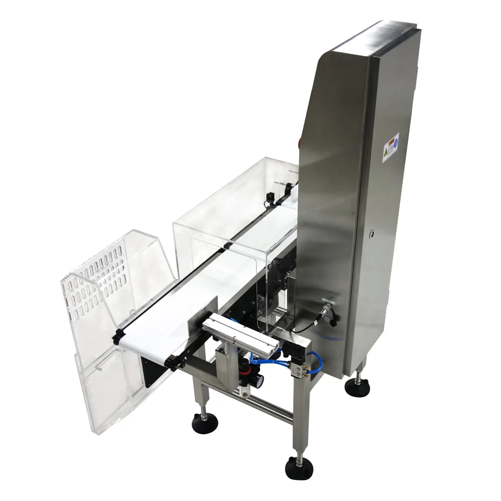 Food Check Weigher Machine Weight Checking Machine High Accuracy and High Speed Checkweigher Machine