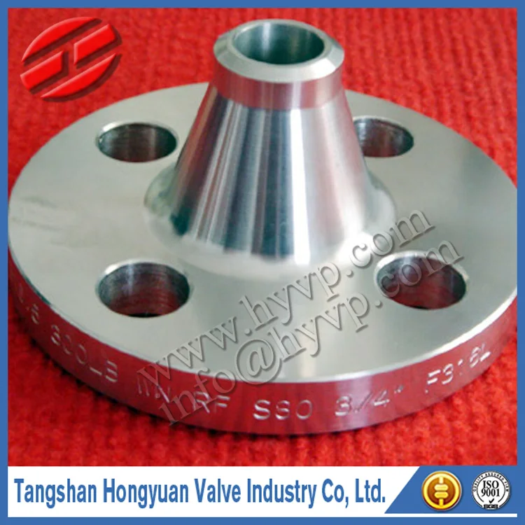 ANSI 150 Forged Carbon Steel / Stainless Steel Welding Neck Flange
