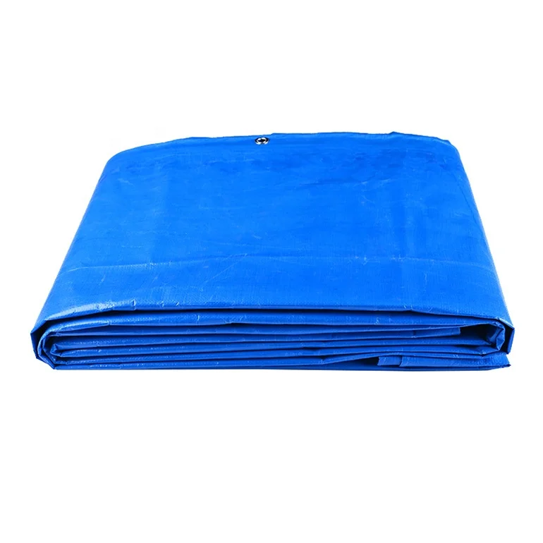 60g -220g green and grey clor or silver customized pe tarpaulin sheet with eyelets Pe Tarpaulin Hdpe Coated Tarpaulin