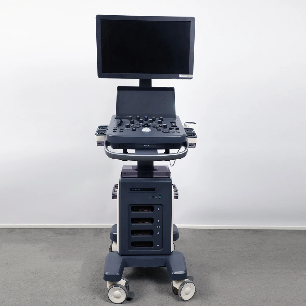21.5-Inch Trolley Type Full Digital LCD Color Doppler Ultrasound Machine with 13.3 Inch Touch Screen Medical Instruments