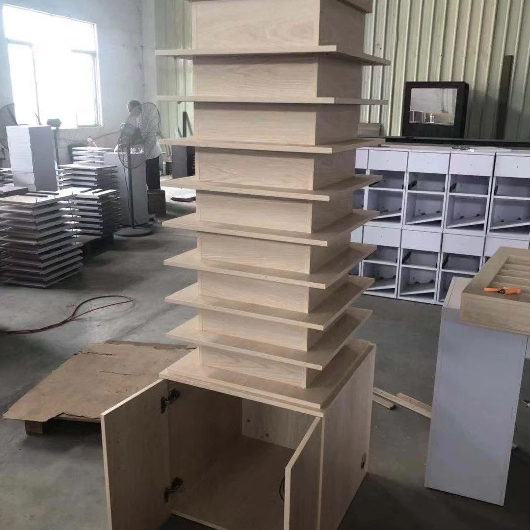 Современный маникюрный салон мебель маникюрное оборудование лак для ногтей с красочным светом и выдвижным ящиком