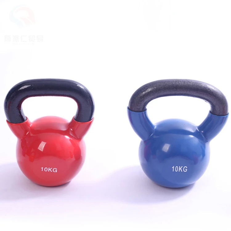 Cast Iron Vinyl Coated Kettlebell