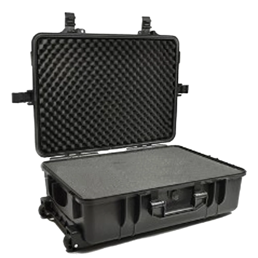 Water Resistant ABS Storage Suitcase Weatherproof Protective Waterproof Security Equipment Case On Wheels