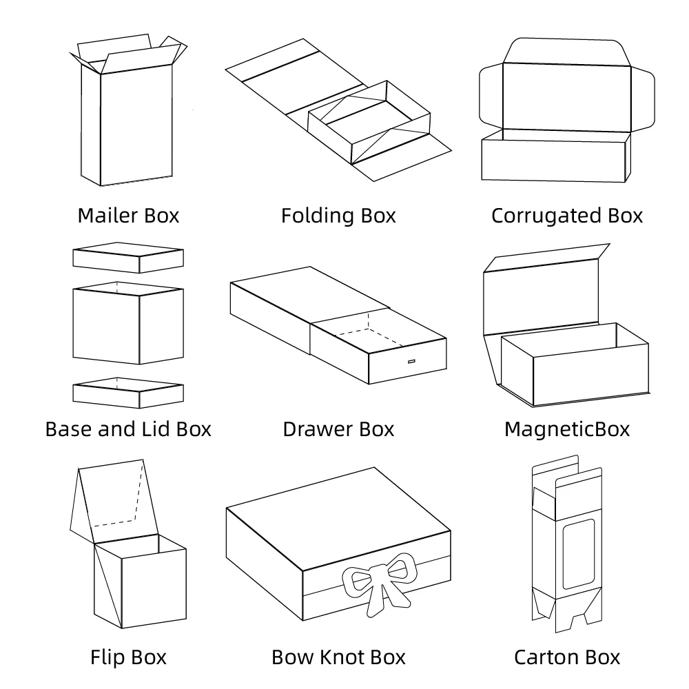 OEM Kuoshi Custom Logo Paper Drawer Jewellery Gift Box Luxury Small Earring Bracelet Necklace Ring Slide Jewelry Box Packaging