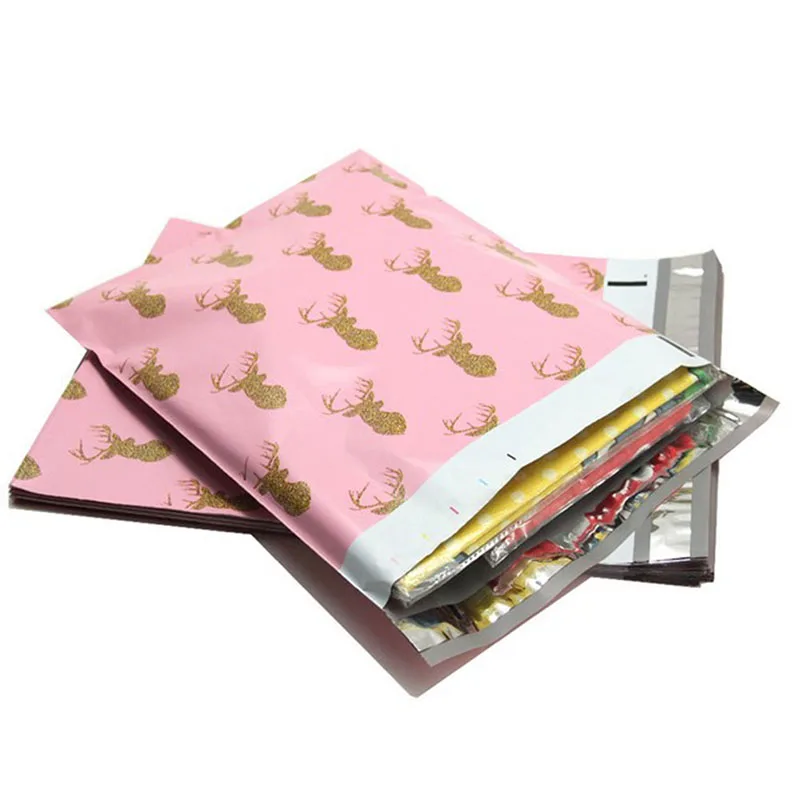 Custom printed high quality dhl tnt ups waterproof self adhesive express delivery postal poly mailers packaging mailing bags