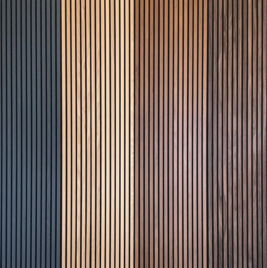 Деревянная рифленая настенная панель из массива ореха, деревянные рельсы