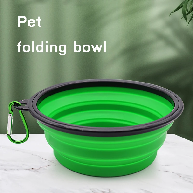 High Quality Folding Pet Bowl 5L Capacity Moisture-Proof Cat Food Seal Clip Plastic Dog Food Feeding Spoon Lid Automatic Water