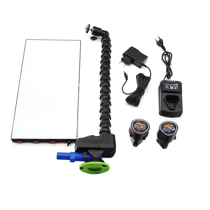 
portable cordless led light with battery charger wireless lamp with 3inch pump suction cups LED lamp 