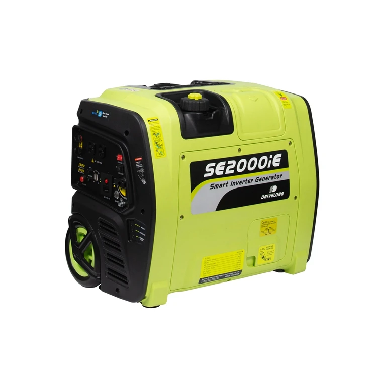 
Super silent CARB Compliant 2KVA 2KW 2000W gasoline Powered Portable Inverter Generator for camp 