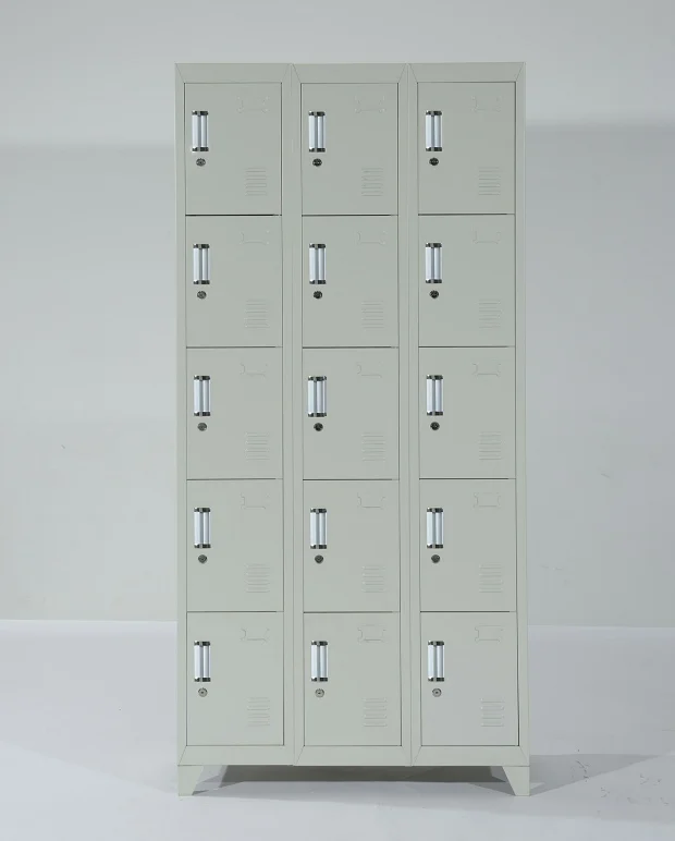 Modern 15 Door Storage Factory Steel Staff Locker