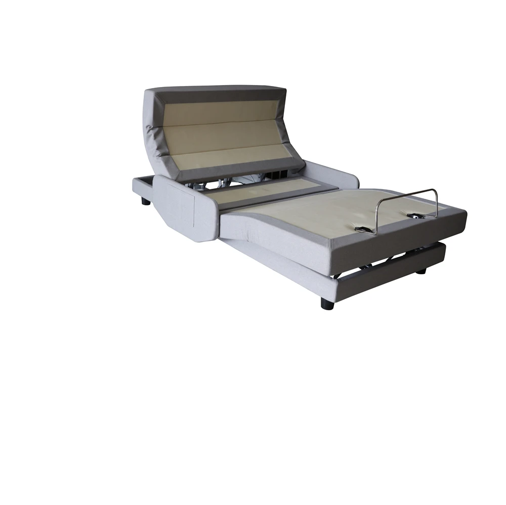 
luxury adjustable flexible slat bed motion base with remote control 