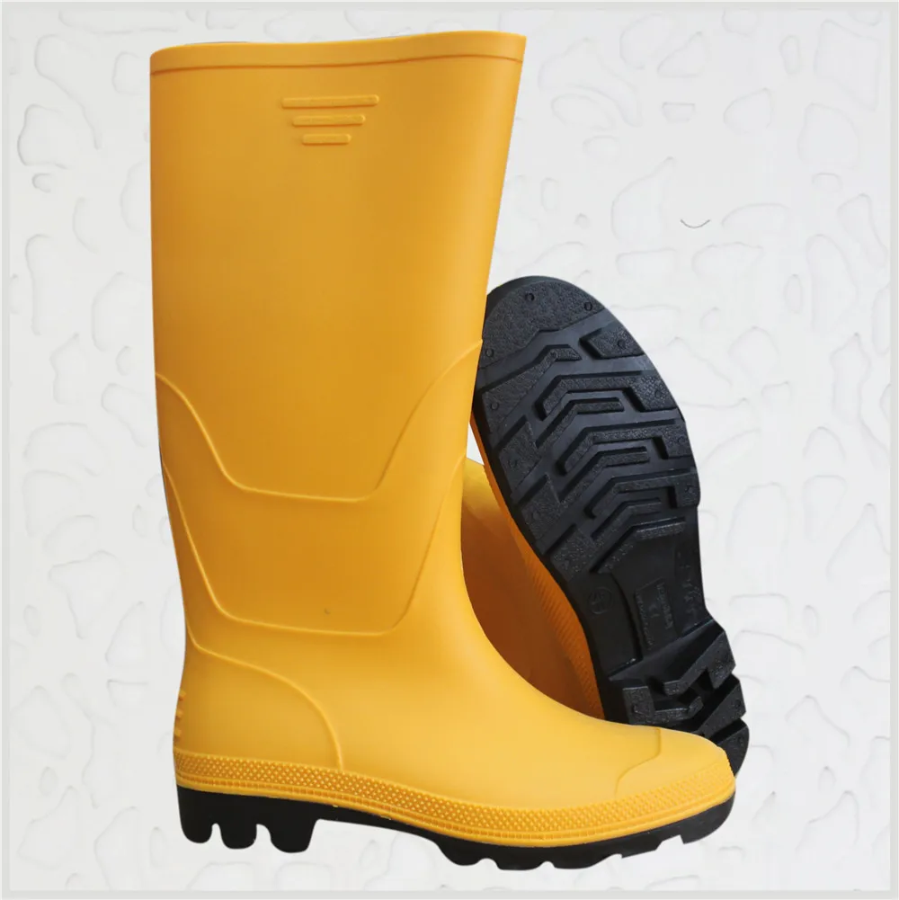 Safety Rubber RainBoots Waterproof Rain Boots for Men