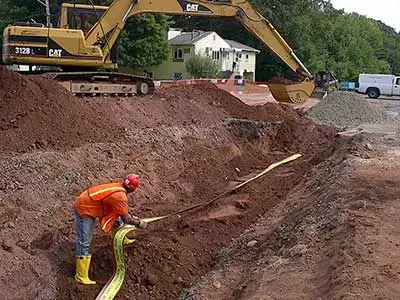 Custom underground Magnetic warning Marking Tape caution